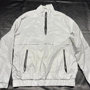 Forever 21 Reflective Quarter Zip